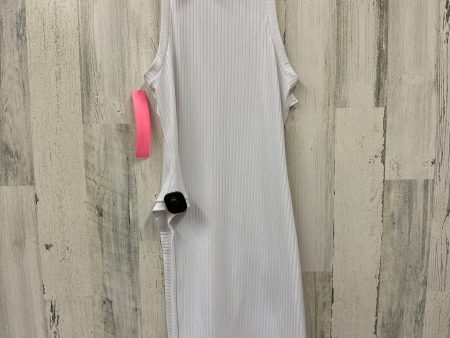 White Dress Casual Midi Nasty Gal, Size M Sale