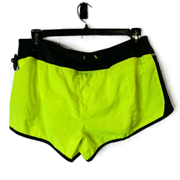 Yellow Athletic Shorts By Nike Apparel, Size: Xl Cheap