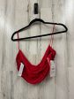 Red Top Sleeveless Zara, Size L Hot on Sale