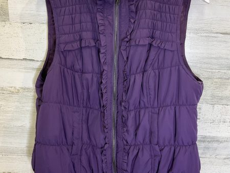 Purple Vest Puffer & Quilted Cj Banks, Size Xl Online