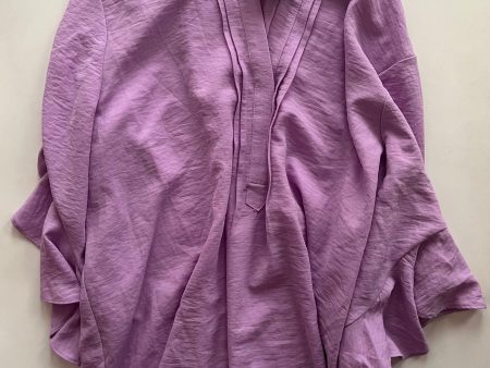 Purple Top 3 4 Sleeve Vince Camuto, Size Xl For Cheap