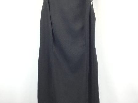 Black Dress Casual Midi Virgo, Size 14 Hot on Sale