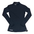 Black Athletic Top Long Sleeve Collar Under Armour, Size Xs Online