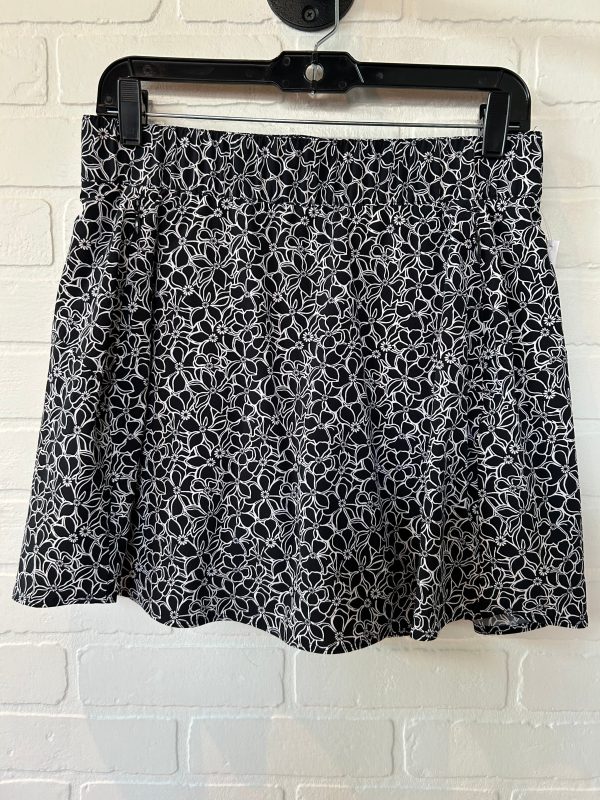 Black & White Athletic Skort Talbots, Size 8 For Cheap