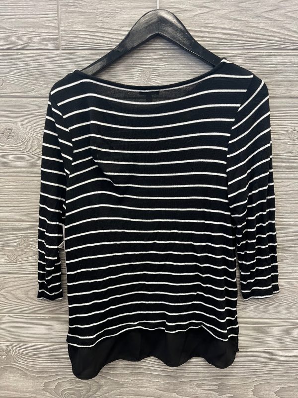 Striped Pattern Top Long Sleeve Talbots, Size Petite  M Cheap