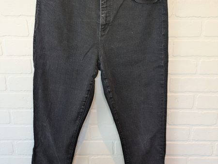 Black Denim Jeans Skinny Loft, Size 14 on Sale