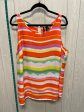 Striped Pattern Top Sleeveless New Directions, Size 2x Online Sale