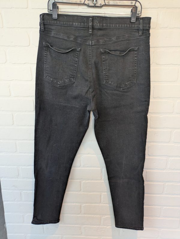 Black Denim Jeans Skinny Loft, Size 14 on Sale