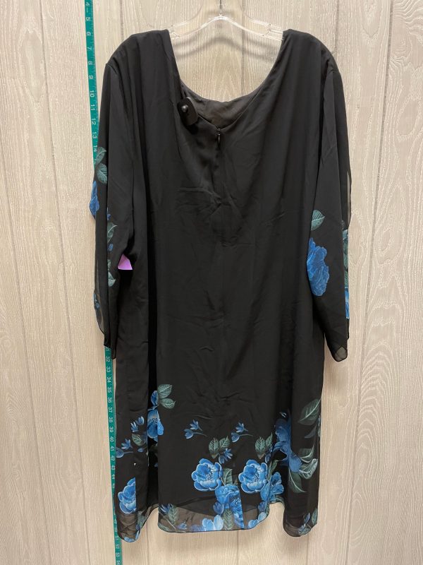 Black & Blue Dress Work Grace Karin, Size 3x Supply