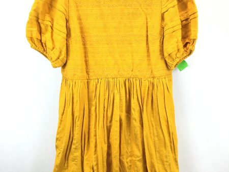 Yellow Dress Casual Short Universal Thread, Size S Online now