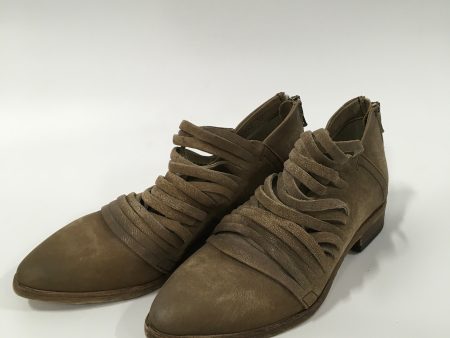 Tan Shoes Heels Block Free People, Size 6 Online