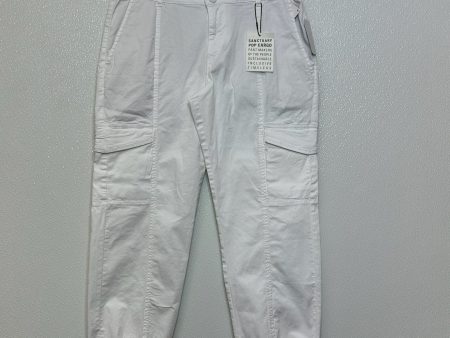 White Pants Cargo & Utility Sanctuary, Size 8 Online