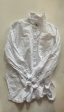 White Blouse Long Sleeve Madewell, Size L Online Hot Sale