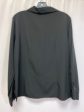 Black Top Long Sleeve Notations, Size L Discount