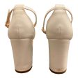 White Sandals Heels Block Clothes Mentor, Size 10 Online