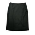 Black Skirt Midi By Ann Taylor, Size: M Fashion