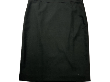 Black Skirt Midi By Ann Taylor, Size: M Fashion