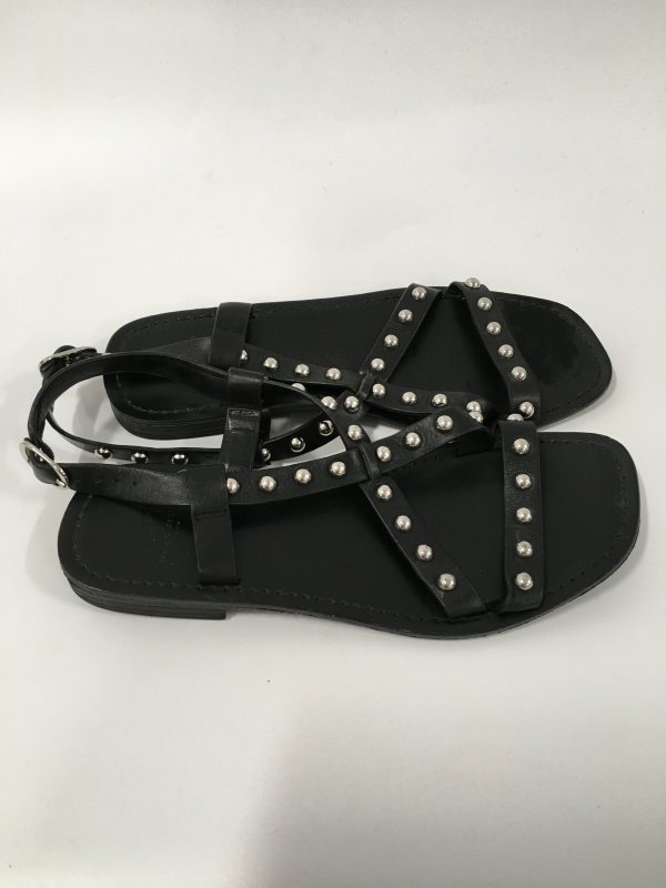 Black Sandals Designer Marc Fisher, Size 7 Sale