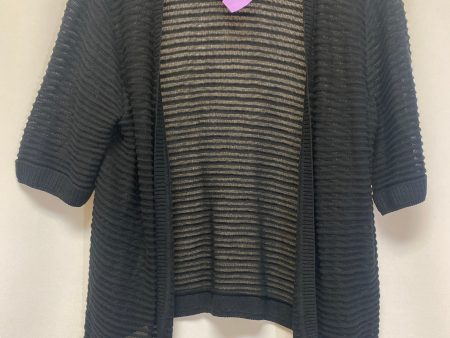 Black Cardigan Ab Studio, Size L on Sale