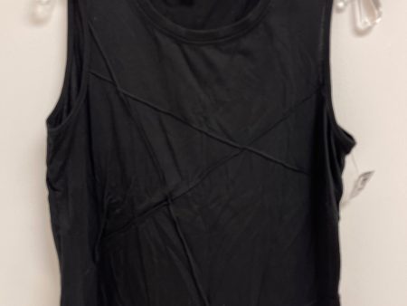 Black Top Sleeveless Shein, Size L on Sale