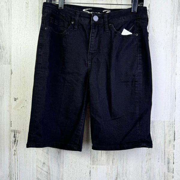 Black Denim Shorts Seven 7, Size 8 For Discount