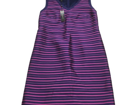 Striped Pattern Dress Casual Midi Talbots, Size 8 Online