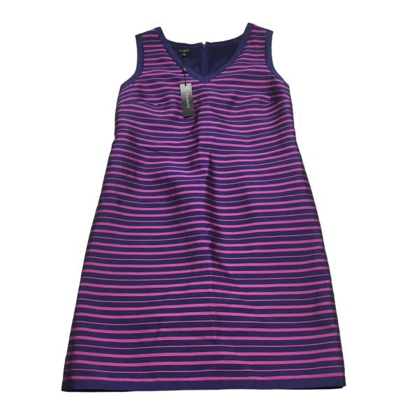 Striped Pattern Dress Casual Midi Talbots, Size 8 Online