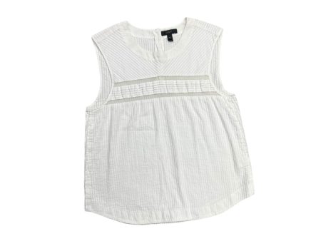 White Top Sleeveless J. Crew, Size 10 Online