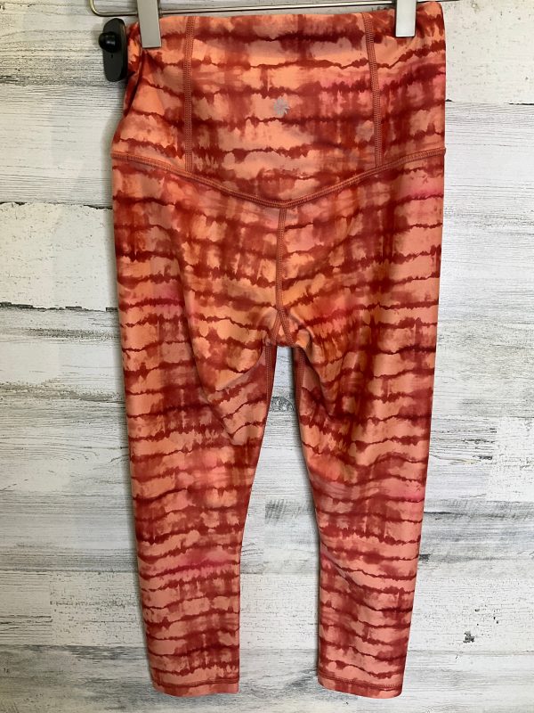 Orange Athletic Capris Athleta, Size Xs Supply