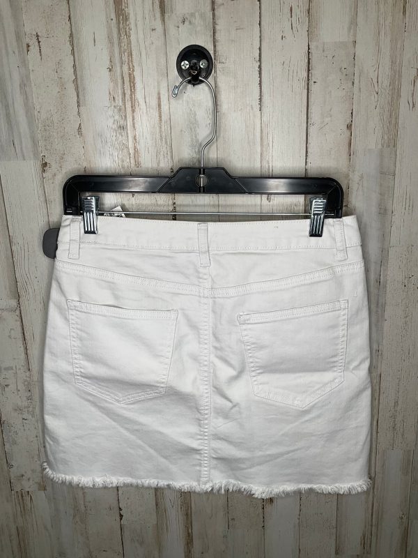 White Skirt Mini & Short Altard State, Size S Hot on Sale