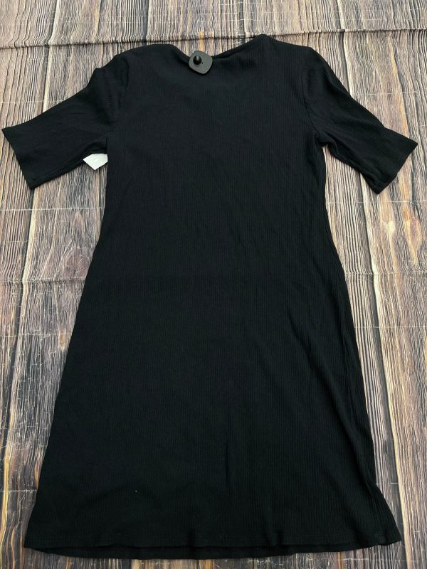 Black Dress Casual Midi Ana, Size Xl Sale