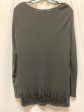 Black Top Long Sleeve Liz Claiborne, Size L Hot on Sale