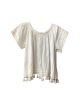 White Top Short Sleeve Rachel Zoe, Size S For Sale