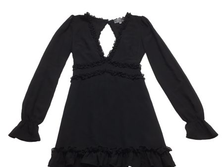 Black Dress Casual Short Clothes Mentor, Size S Online Sale