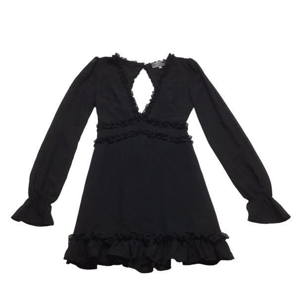 Black Dress Casual Short Clothes Mentor, Size S Online Sale