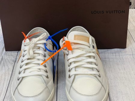 White Shoes Athletic Louis Vuitton, Size 7 For Cheap