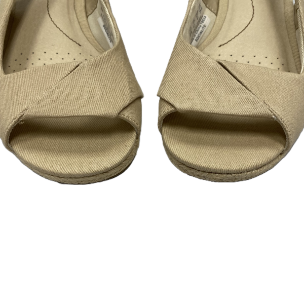 Beige Sandals Heels Wedge By Life Stride, Size: 9 Supply