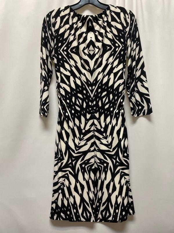 Black & White Dress Casual Maxi Boston Proper, Size M Fashion