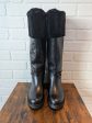 Black Boots Luxury Designer Versace, Size 5.5 Discount