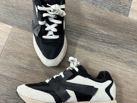 Black & Cream Shoes Designer Off-white, Size 7 Sale