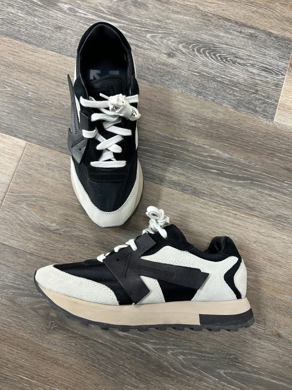 Black & Cream Shoes Designer Off-white, Size 7 Sale