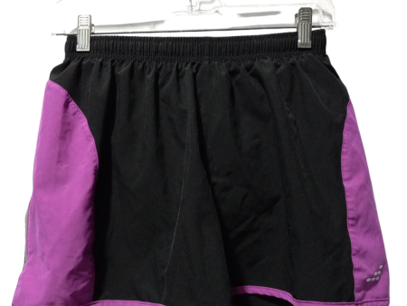 Black & Purple Athletic Shorts Bcg, Size M For Cheap