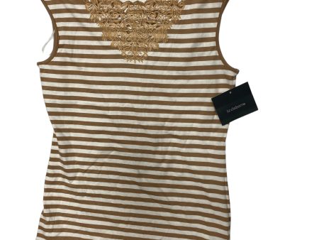 Striped Pattern Top Sleeveless Liz Claiborne, Size M Fashion