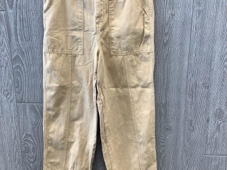 Tan Jeans Straight Universal Thread, Size 6 Cheap