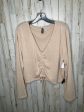 Beige Top Long Sleeve Divided, Size Xl Sale