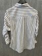 Striped Pattern Top Long Sleeve Express, Size S Sale