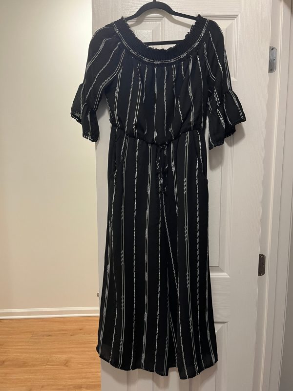 Striped Jumpsuit Luxology, Size 4 For Cheap