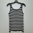 Striped Top Sleeveless Karl Lagerfeld, Size M For Sale