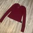 Red Top Long Sleeve Basic Free People, Size Xl Hot on Sale