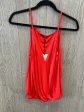 Red Top Sleeveless West Kei, Size S Online Hot Sale